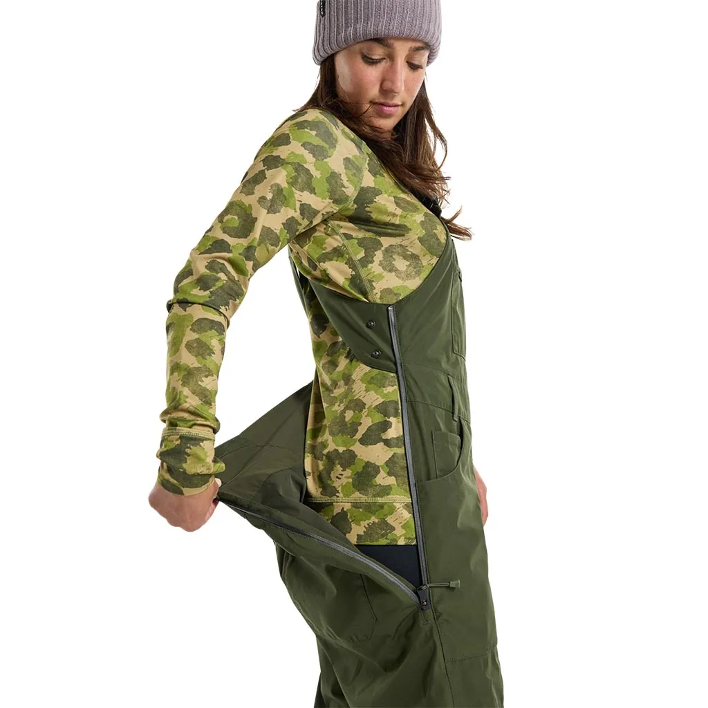 Burton 2024 Gore Avalon Womens Bib - Forest Night