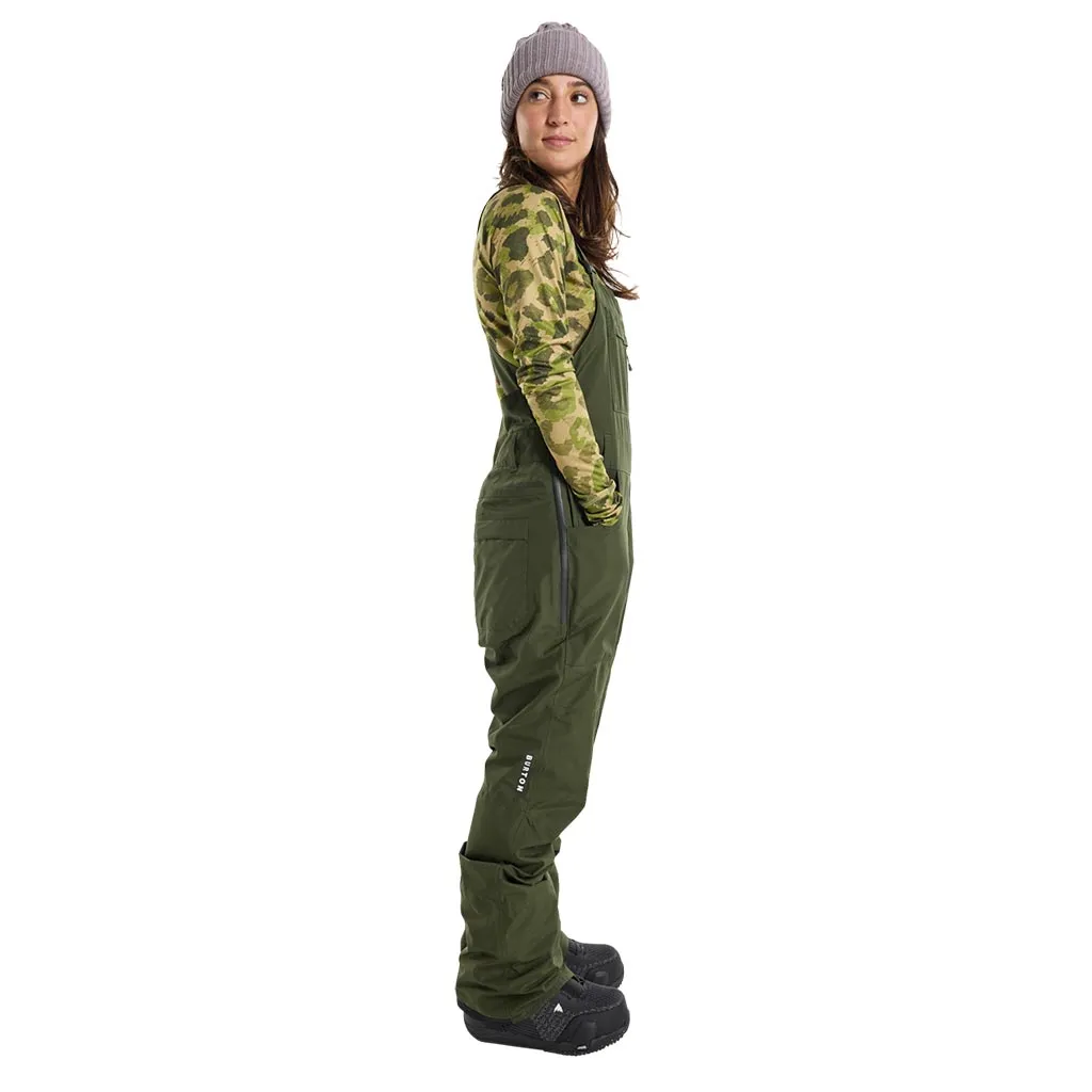 Burton 2024 Gore Avalon Womens Bib - Forest Night