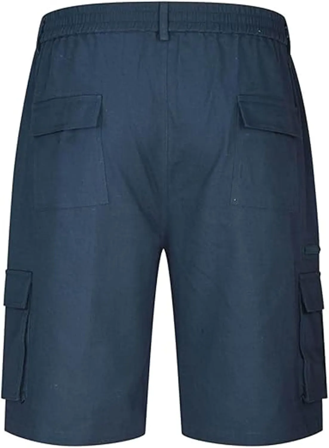 Cargo Shorts for Men 2024 Summer Elastic Casual Bermuda Shorts Joggers Stretch Beach Shorts with Multi Pocket, Large
