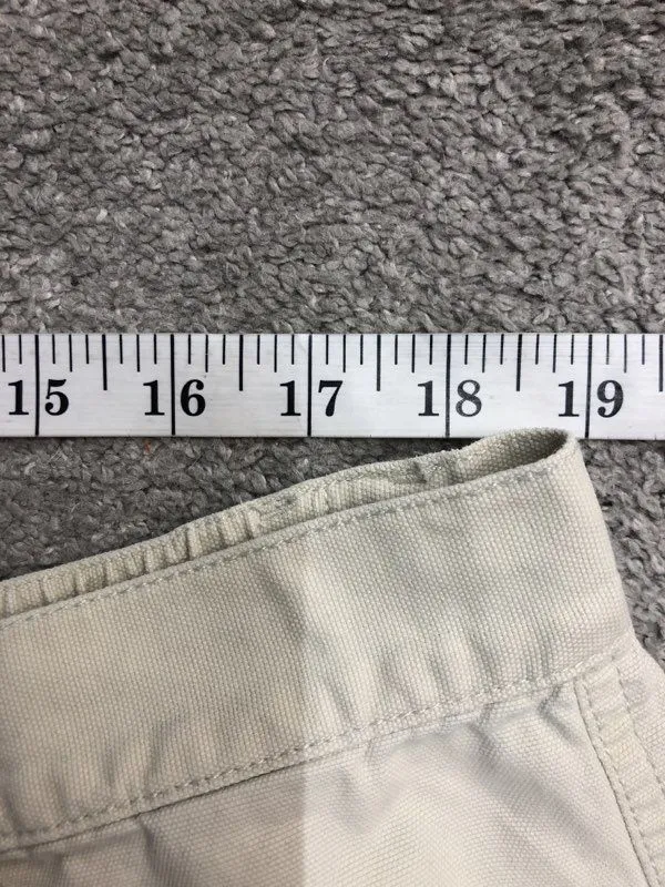 Columbia Shorts Mens XXL Beige Cargo Shorts Lightweight Casual Outdoor Hiking