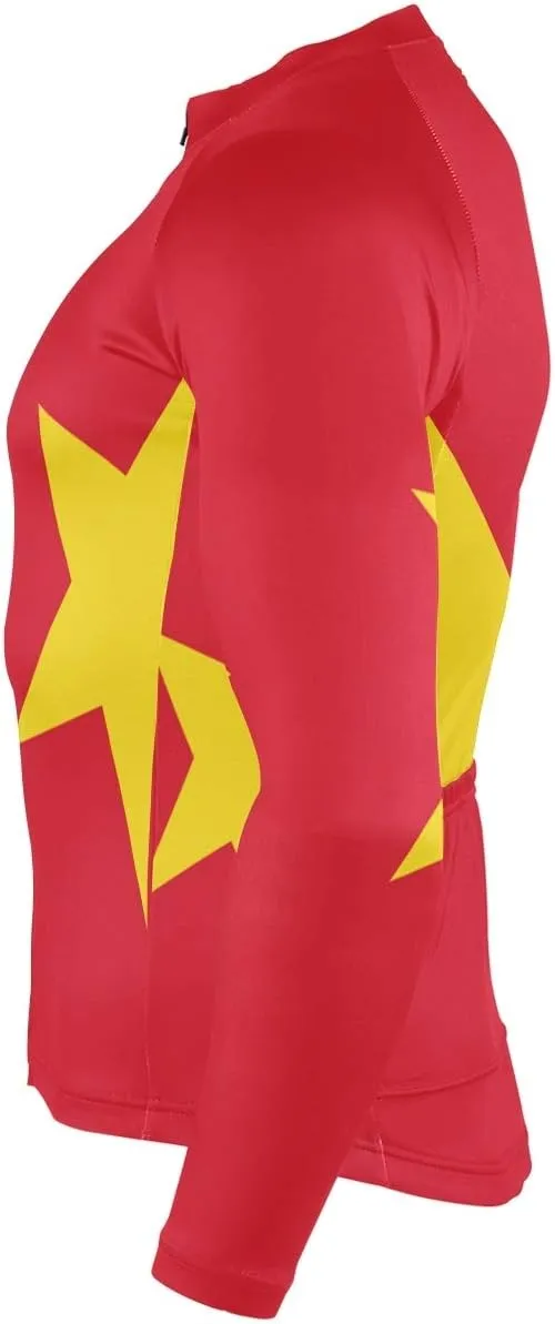 Cycling Jersey Long Sleeve Men Mountain Bike Shirts Road Bicycle MTB Shirts