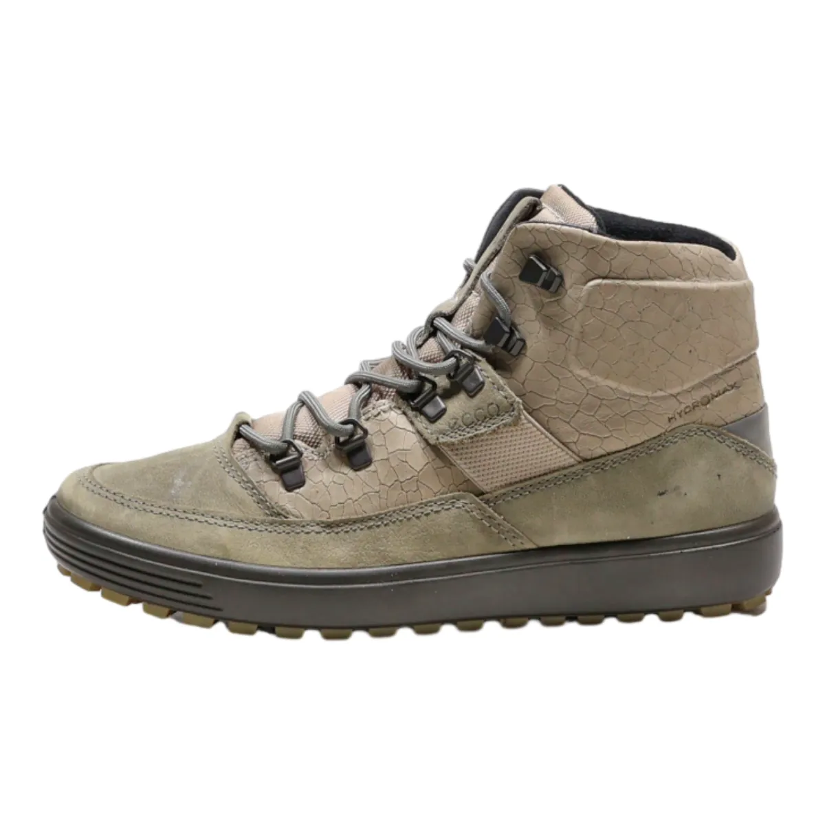 ECCO Hiking Boots Grey Synthetic Womens UK 6