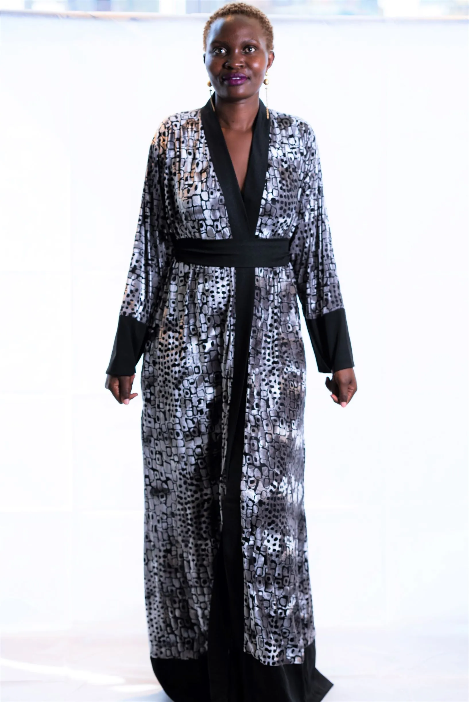 Emilia Velvet Kimono Robe