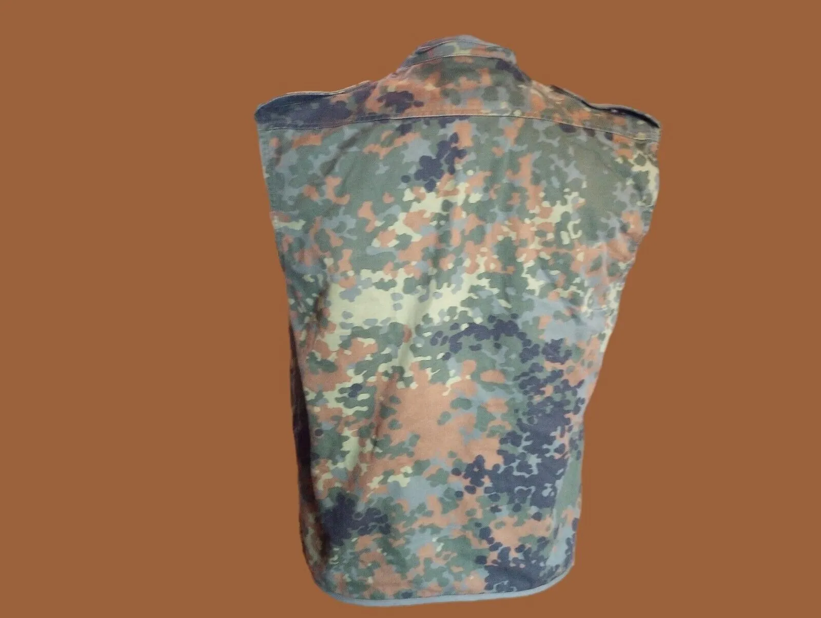 German Military Bundeswehr Combat Vest Shirt Flecktarn Camouflage Original