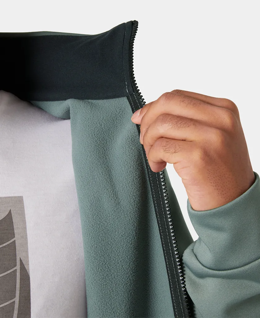 HP FLEECE JACKET 2.0, Grey Cactus