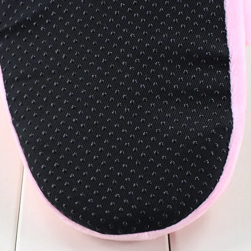 Kawaii Pink Kirby Plush Slippers 32cm