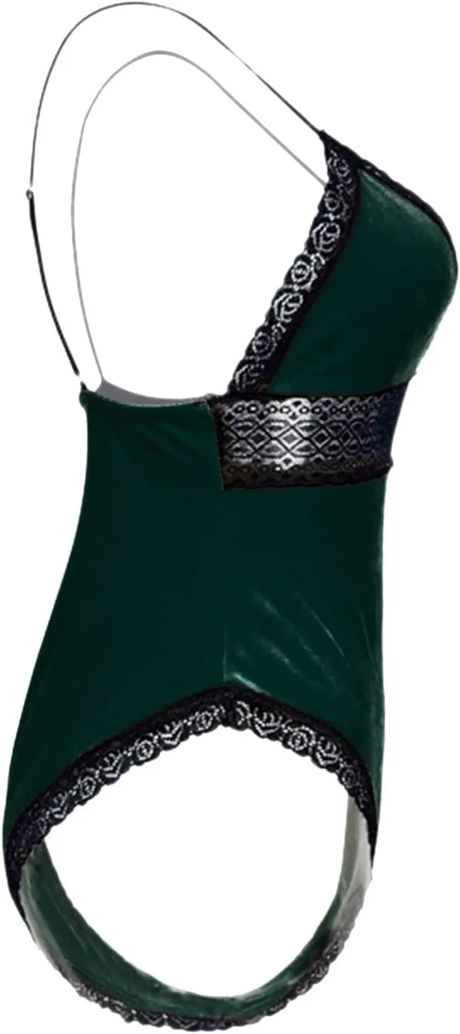 Lingerie for Women Sexy Velvet Lace Suspender Backless Home Pajamas