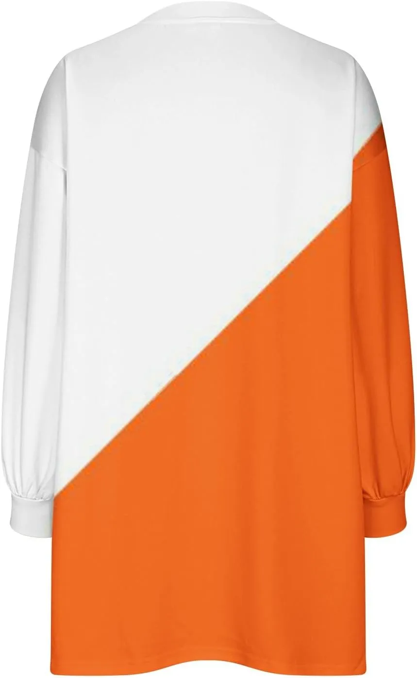 Long Sleeve Shirts for Women Graphic Shoulder Fashion Fall Tops Loose Fit Soft Comfy Shirts