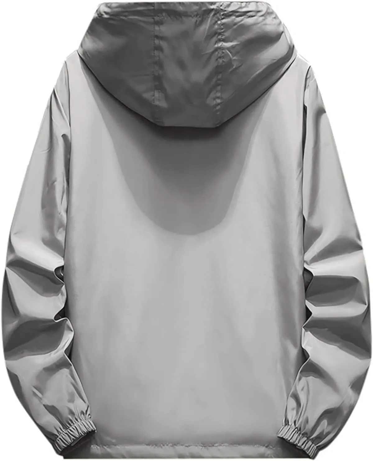 Men's Jackets Rain Windbreaker Lightweight Shell Raincoat With Hood For Golf Hiking Travel, M-7XL