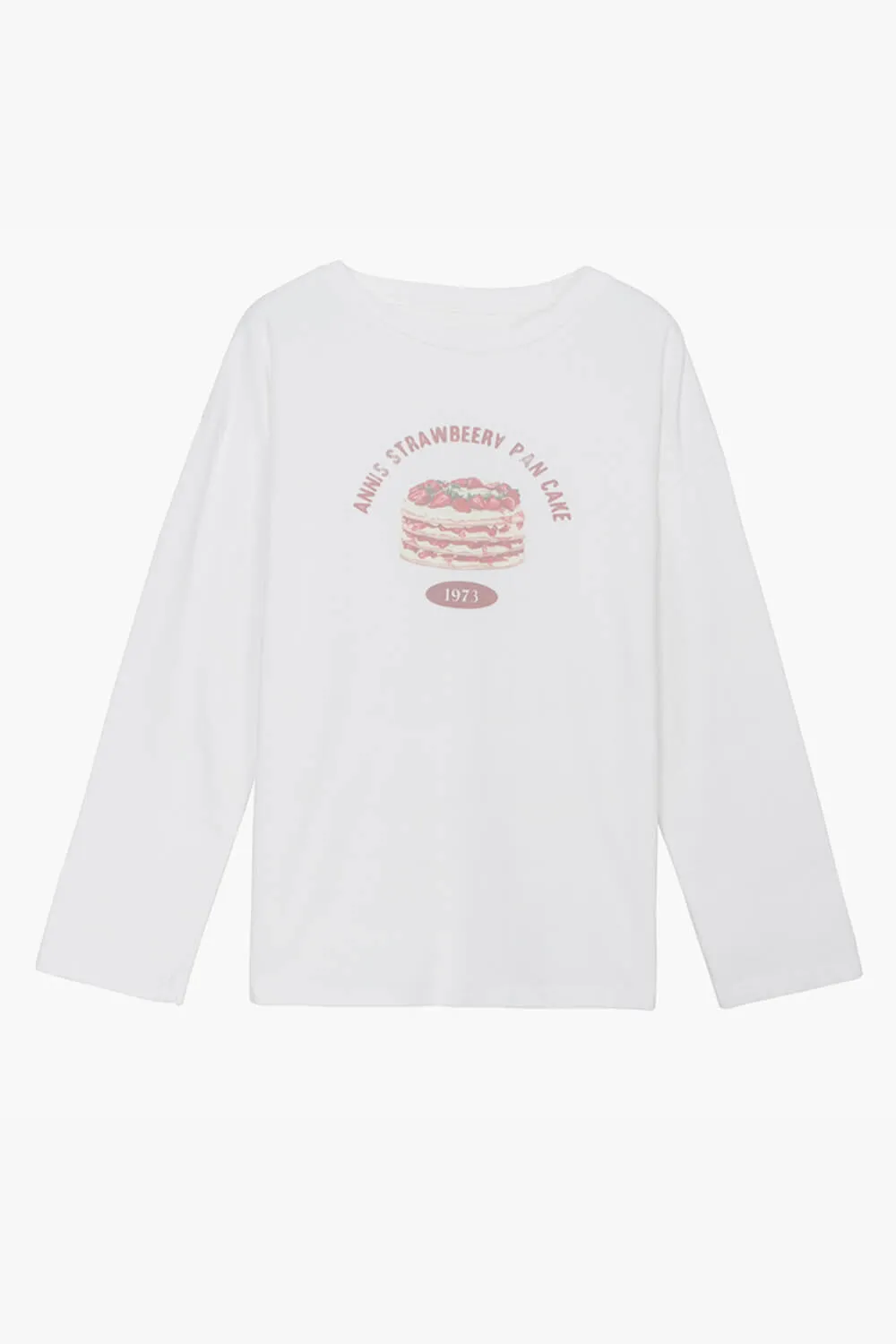 Strawberry Pancake Long Sleeve Shirt