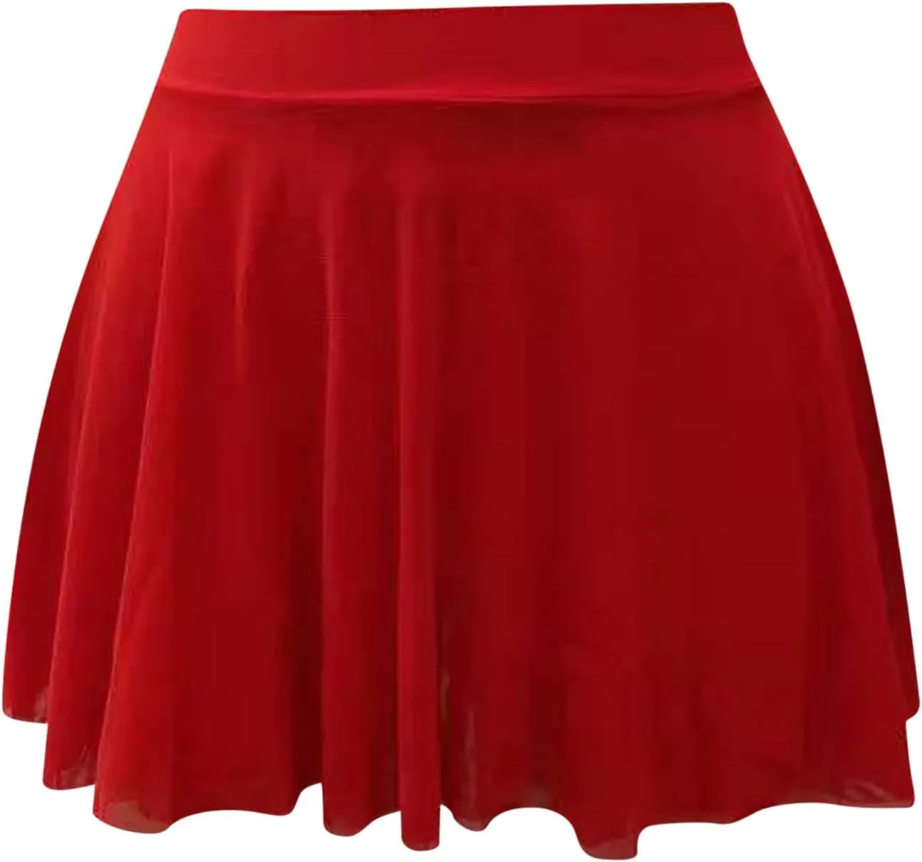 Women's Sexy See Through Sheer Micro Mini Skirt High Waist Party Short Skirt Rave Novelty Clubwear Skirt